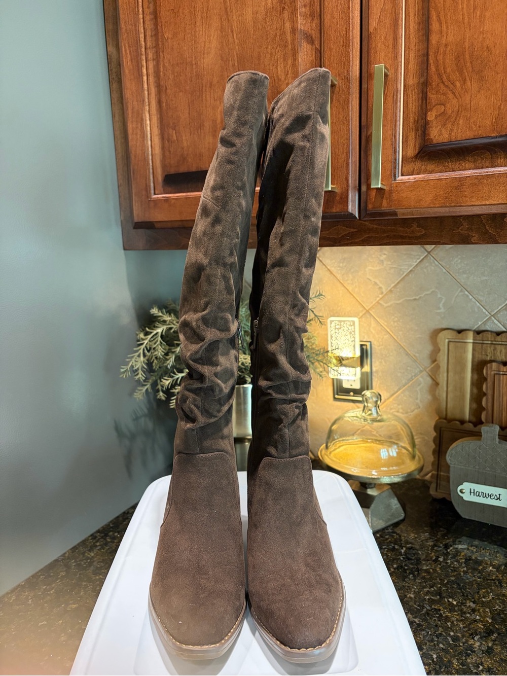 Universal Thread Harlan Brown Tall Boots
